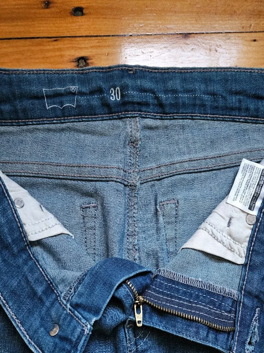 Levi's Denim Mini Skirt Size 30